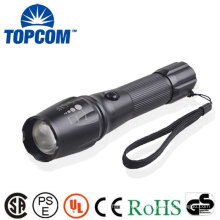 Zoomable Long Distance Super Bright XML T6 LED Focus Flashlight